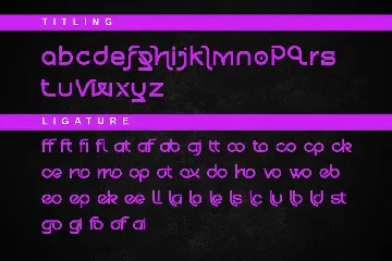 Sevenfold font