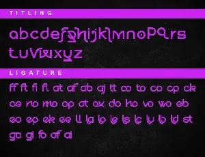 Sevenfold font