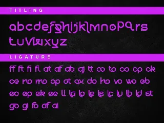 Sevenfold font