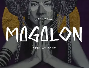 Magalon Unique Display Font