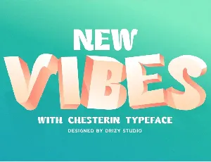 Chesterin font