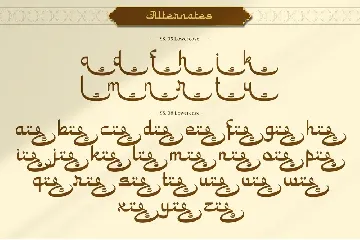 Mushym Arabic Typeface font