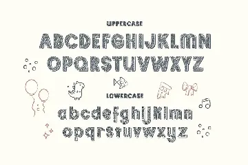 Sketchup - Adorable Scribble Typeface font