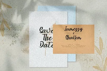 Amelliz - Calligraphy Brush Font