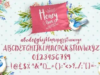 Honey Bun - Typeface font