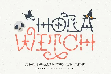 Hola Witch - A Display Font