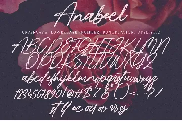 Anabeel font