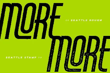 Seattle Highland font