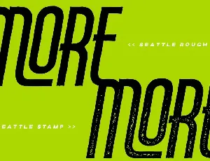 Seattle Highland font