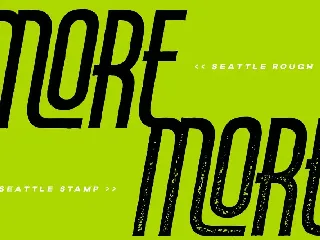 Seattle Highland font