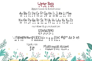 Winter Bells - Christmas Font