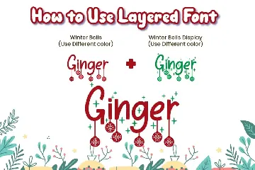 Winter Bells - Christmas Font