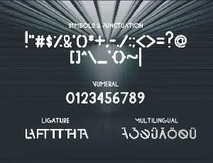 Madsense - Modern Futuristic Font