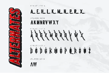 Brohero Typeface font