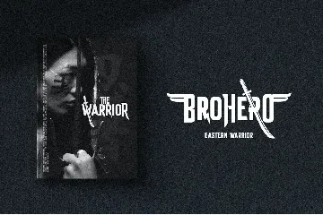 Brohero Typeface font