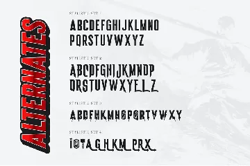 Brohero Typeface font