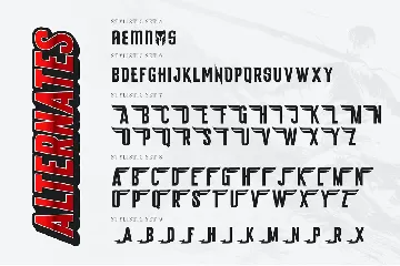 Brohero Typeface font