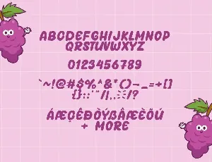 Grape Days font