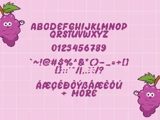 Grape Days font