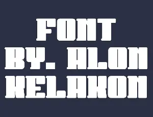 Sposy Sinjong font