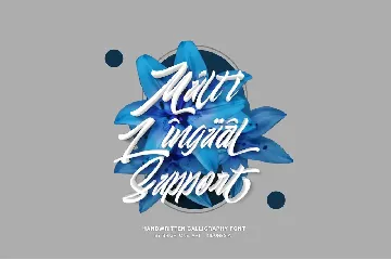 Atlantic Extended - Calligraphy font