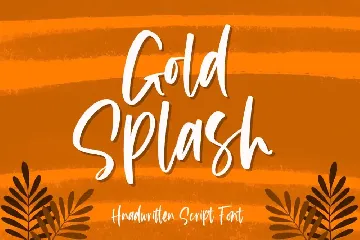 Good Splash font