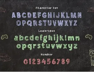 Chalkboy â€“ Handwritten Chalk Font