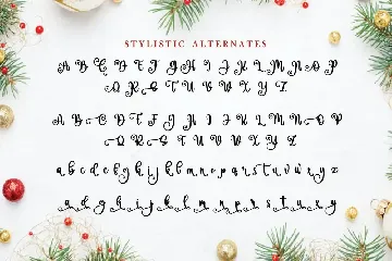 Beauty Christmas - Holiday Crafty Font