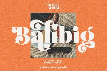 Malibre Typeface font