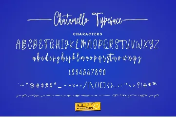 Chatamello font