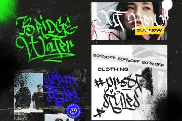 DirtySick | Graffiti Font Logotype