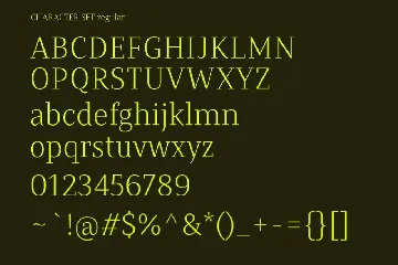 Valveto Serif Font