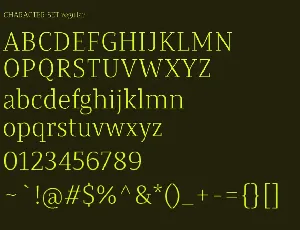 Valveto Serif Font