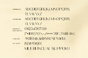 Draka - Modern Ligature Font