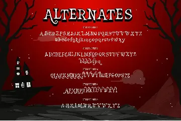 Mironta Halloween Font