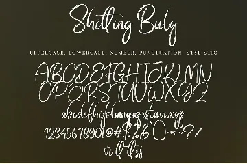 Shitting Buly font