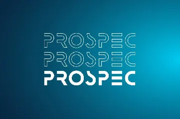 Prospec font