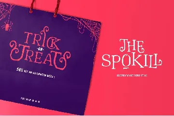 The Spokill Halloween Typeface font