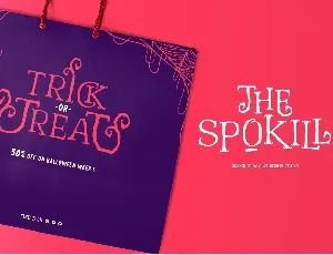 The Spokill Halloween Typeface font