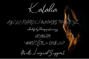 Katalia - Handwritten Font