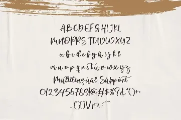 Midlake - Brush Script Font