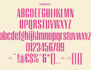 Krueger Sans Display Font