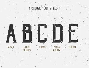 Bohem Typeface - 5 Font Styles