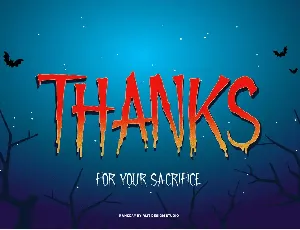 Rankday Halloween Font Plus Bonus