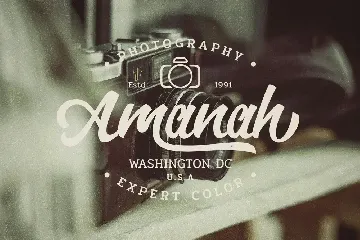 Natural Typeface font