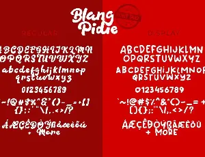 Blang Pidie Font Duo