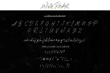 White Rocket font