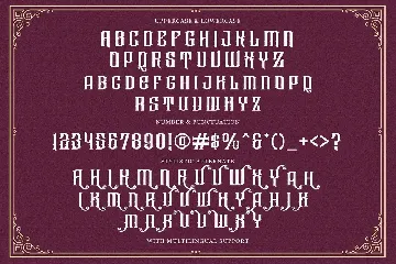 Raizen - Victorian Style Font