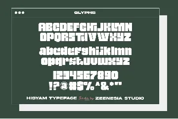 Hisyam font