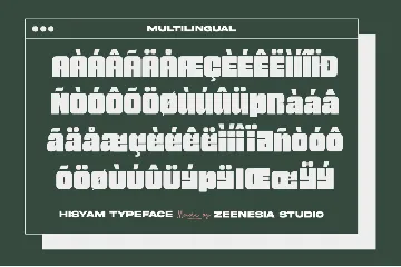 Hisyam font